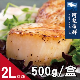 【日本原裝】北海道生食級干貝2L (500g/包)(約8~10顆)